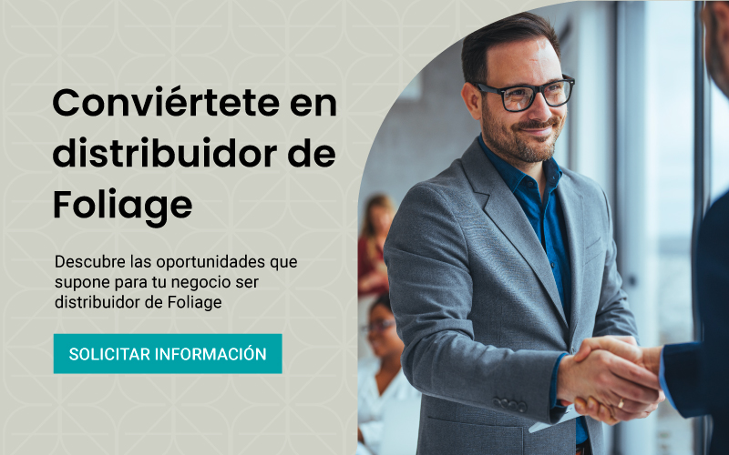 ¡Conviértete en distribuidor de Foliage!